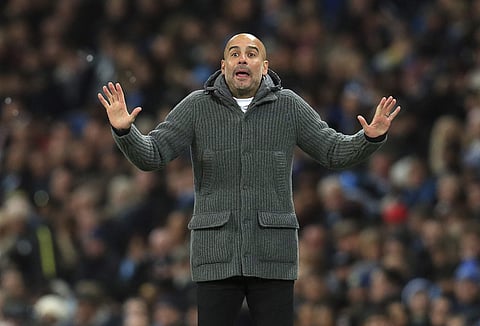 Manchester City gaffer Pep Guardiola. (Photo | AP)