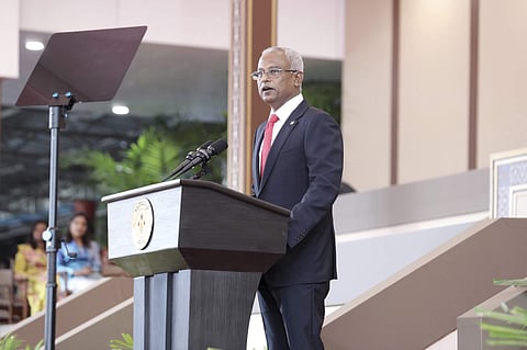 Maldives President Ibrahim Mohamed Solih (Photo: AP)