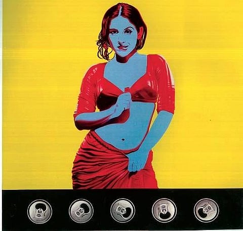 Viveek’s pop art tribute to Vidya Balan