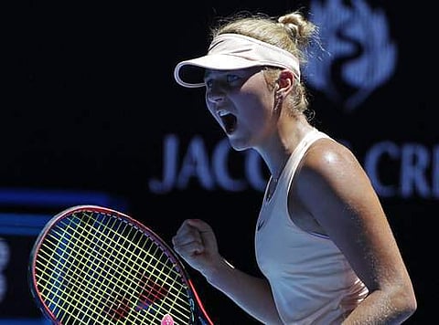 Fifteen-year-old tennis sensation Marta Kostyuk (File | AP)