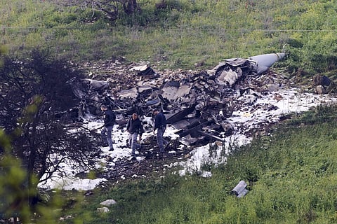 The Israeli military shot down an Iranian drone it said infiltrated the country early Saturday (File | AP)