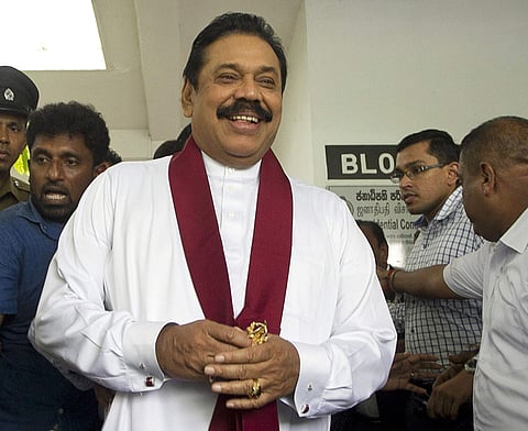 Former Sri Lankan president and opposition lawmaker Mahinda Rajapaksa (File | AP)