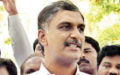 Telangana irrigation minister T Harish Rao