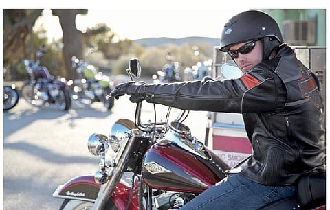 Clean helmet = No hair loss