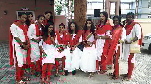 The uniform for the programme was designed by 'Dhwaya' (Courtesy: Facebook/ Sheethal Shyam Sheethalshyam)