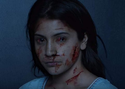 Anushka Sharma as seen in Pari. (Photo | YouTube screengrab)