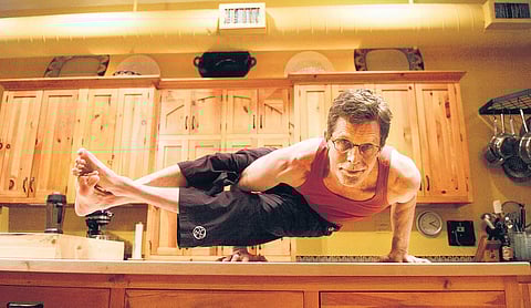 Freshly baked bread and brownie cake