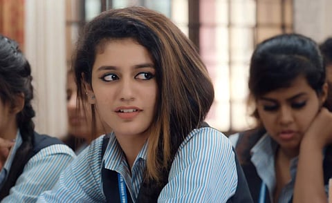Priya Prakash Varrier in 'Oru Adaar Love' teaser. (Photo |Youtube)
