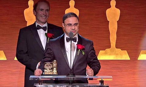 Vikas Sathaye has been honoured with the Scientific and Engineering Academy Award | Twitter photo