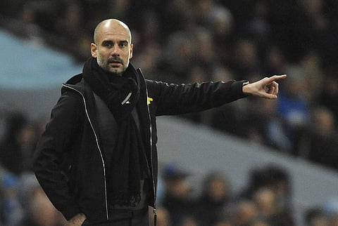 Manchester City gaffer Pep Guardiola (File photo | AP)