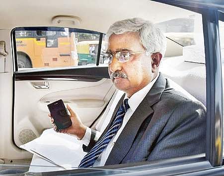 V.K. Jain was on Wednesday questioned by Delhi Police in connection with an alleged assault on Delhi Chief Secretary Anshu Prakash . (In Pic: Delhi Chief Secretary Anshu Prakash | PTI)
