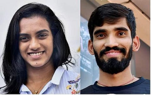 PV Sindhu (Left) and Kidambi Srikanth (Right). | PTI File
