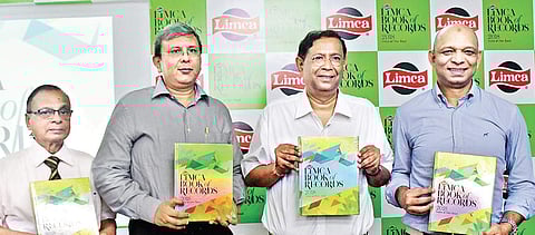 From left) S Chandrasekhar, Thomas Abraham, T Krishnakumar and Ishteyaque Amjad at the launch