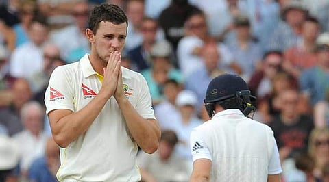 Australian pacer Josh Hazlewood (File | AP)
