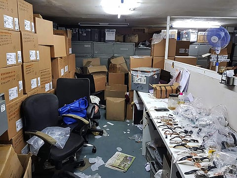 Expensive watches were seized by ED from Nirav Modi’s Mumbai home. (PTI/ED)