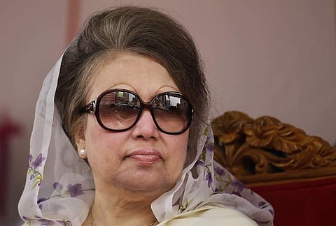 Bangladesh ex PM and main opposition BNP chief Khaleda Zia (Photo | AP)