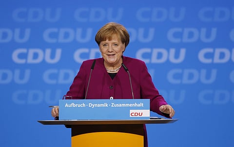 German Chancellor Angela Merkel | AP