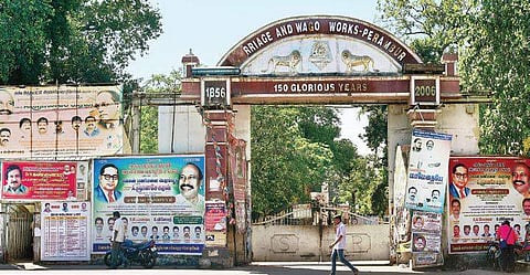 The Carriage and Wagon Workshop, where LHB shed will be set up | Martin Louis