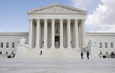 The US Supreme Court Building in Washington. (File photo | AP)