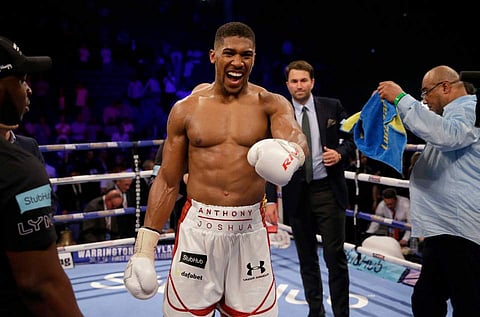 IBF world heavyweight champ Anthony Joshua | AP