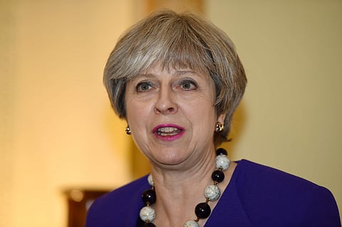 Britain's Prime Minister Theresa May. File | AP
