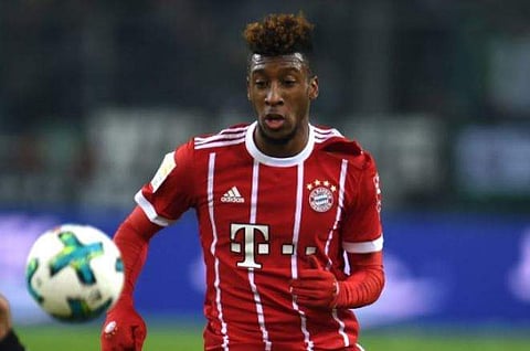 Bayern Munich midfielder Kingsley Coman (File | AFP)