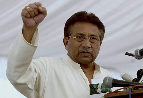 Pakistan's former President Pervez Musharraf (Photo| EPS)