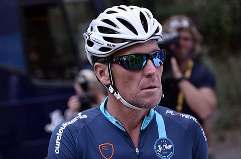 Seven-time Tour de France champion Lance Armstrong