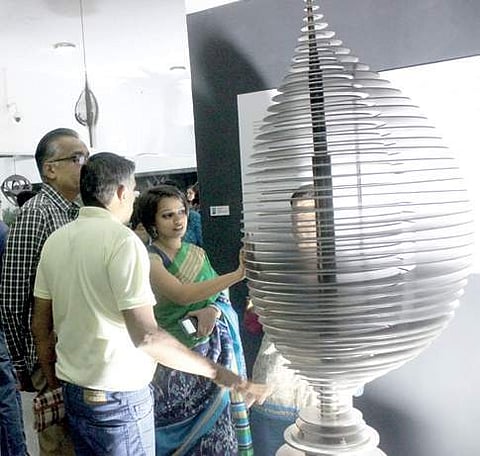 Exhibition ‘Sculpting in Time’ showcases Nambiar’s work since 1957 S Manjunath