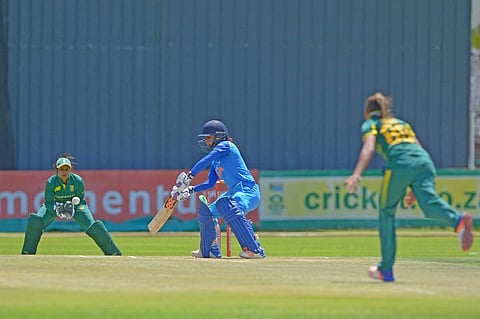 India produced a clinical all-round performance to thrash hosts South Africa by 88 runs in the first one-dayer of the ICC Women's Championship at the Diamond Oval. (Twitter | ICC)