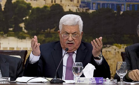 Palestinian President Mahmoud Abbas (Photo | AP)