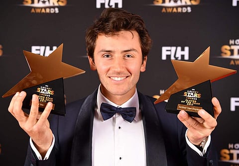 Belgium defender Arthur Van Doren (Photo | FIH Twitter)