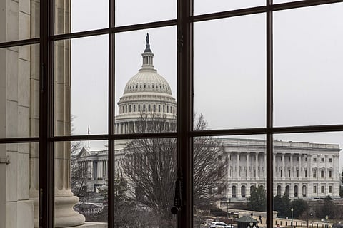 The Capitol is seen in Washington, Wednesday, Feb. 7, 2018 | AP