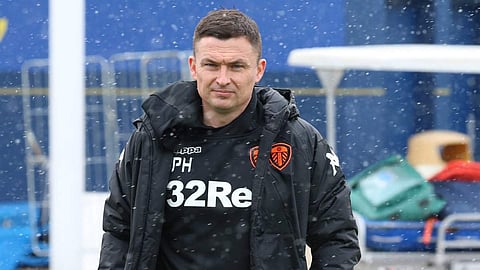 Leeds United gaffer Paul Heckingbottom (Photo | Leeds United Twitter)