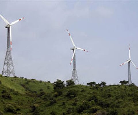 Power-generating windmill turbines. (File | Reuters)