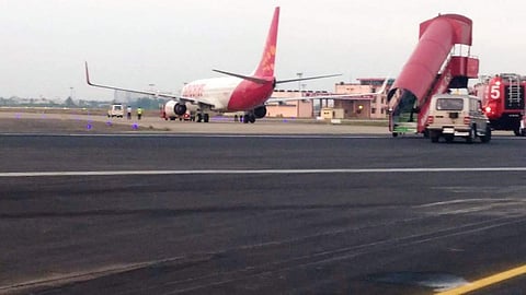 Main runway 07/25 of Chennai Airport resumed operations at 6.45 pm after repairs and removal of spicejet aircraft. (Twitter | Chennai Airport)