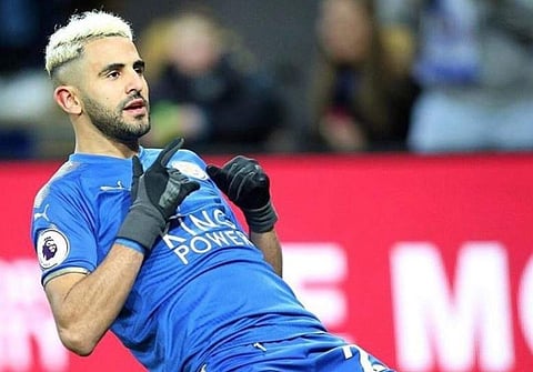Riyad Mahrez of Leicester City (Twitter/Riyad Mahrez)