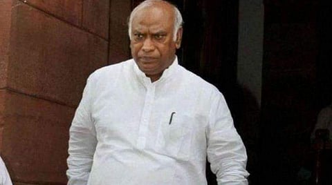Leader of the Congress in the Lok Sabha Mallikarjun Kharge (File | PTI)