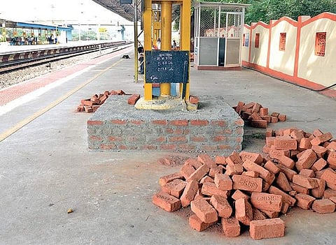 Work in progress at the station | d sampathkumar