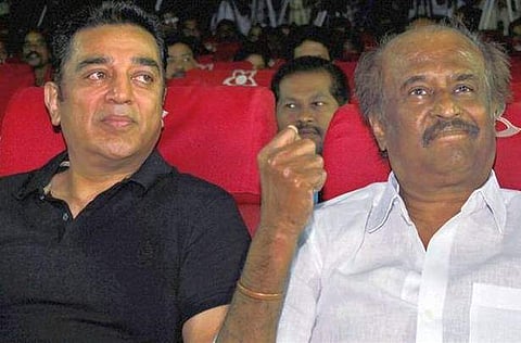 Kamal Haasan and Rajinikanth. (File | PTI)