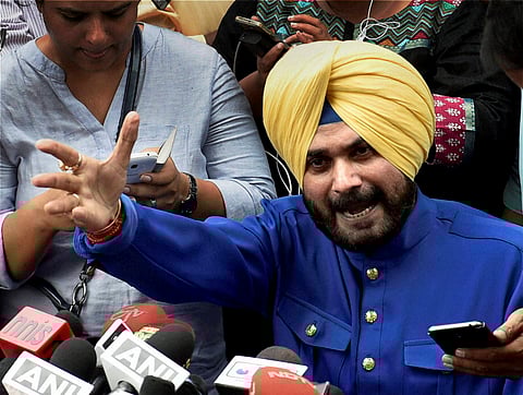Punjab's Minister for Tourism, Culture and Local Government Navjot Singh Sidhu (File | PTI)
