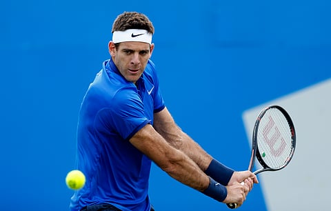 ATP world number eight Juan Martin Del Potro (File | AP)