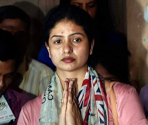 Indian pacer Mohammed Shami's wife Hasin Jahan. (Photo | PTI)