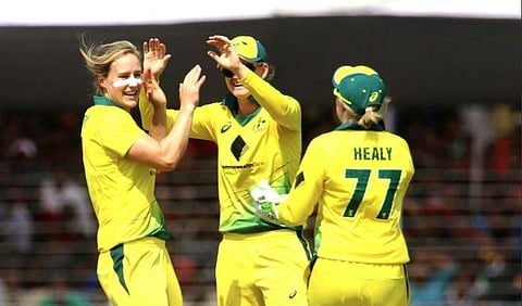 After cruising to an eight-wicket victory in the opening game, India were outplayed in all departments in Vadodara as well. (Twitter/Australia Women's cricket team)