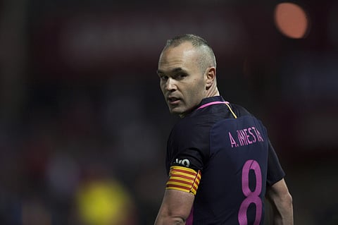 Barcelona's Andres Iniesta (File | AP)