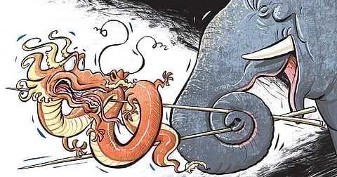 Can dragon and elephant dance?