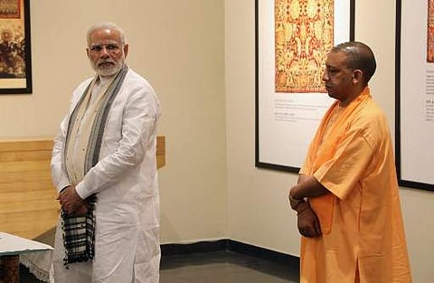 PM Modi and UP CM Yogi Adityanath (AFP File Photo)