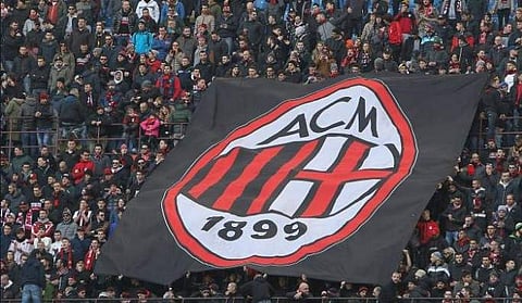 File Photo of AC Milan supporters. (Twitter/Nigeria Newsdesk)