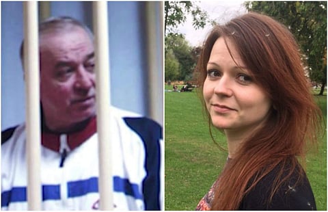 Sergei Skripal and his daughter Yulia were found in a serious condition in the cathedral city of Salisbury on March 4.(Photo | AP)