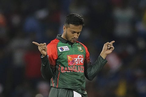 Bangladesh skipper Shakib Al Hasan (File | AP)